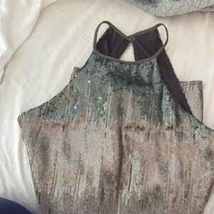 Show Me Your Mumu Gomez Shimmer Sequin Mini Dress